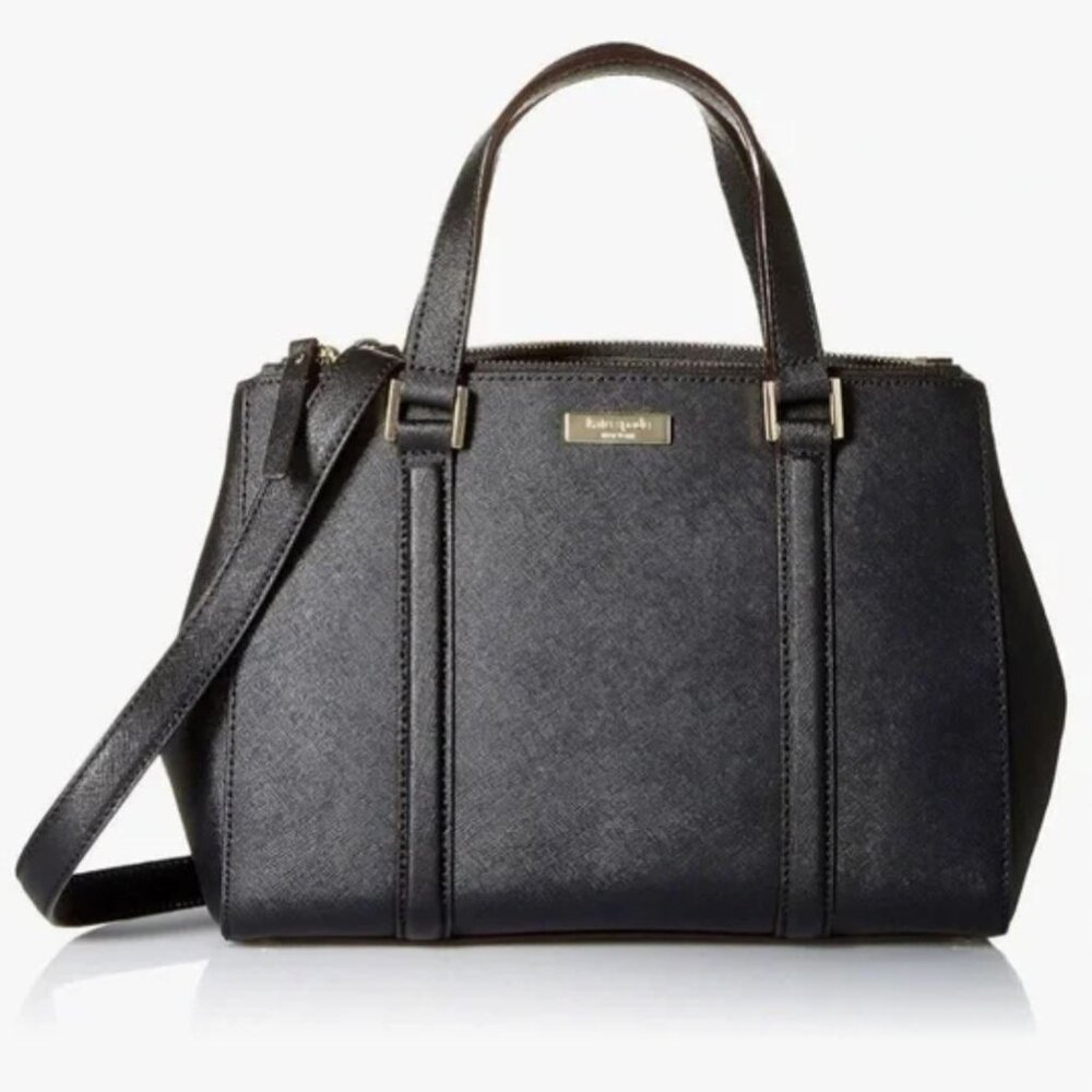 kate spade Newbury Lane Small Loden Crossbody Black